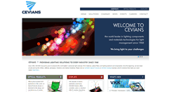 Desktop Screenshot of cevians.com